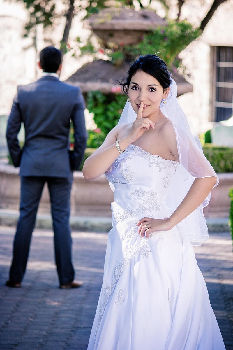 Pastel Wedding Dress